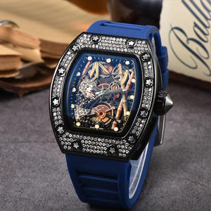 فاخر الطعام الأوروبي مقاوم للماء روز الذهب الماس باندا الخيزران الفولاذ المقاوم للصدأ مؤشر زجاج نافذة الطلب - Product Image 2