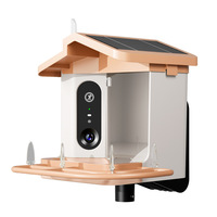 Nouvelle mangeoire à oiseaux intelligente avec caméra 2K4K ultra-claire, reconnaissance d'oiseaux par IA, alimentation solaire extérieure, WiFi, modèle JY-WN08 de 1,6 kg