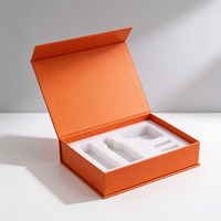 Boîte en carton rigide magnétique universelle de haute qualité pour cadeaux haut de gamme, électronique, cosmétiques, produits de santé, taille et logo personnalisés