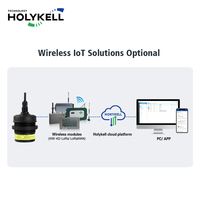 Sensor de Nivel Ultrasónico sin Contacto Holykell para Monitoreo de Tanques de Agua