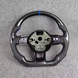 หนังคาร์บอนไฟเบอร์ทิศทางแบบสปอร์ตเหมาะสำหรับรถโฟล์คสวาเกนรุ่นกอล์ฟ7 GTI MK7 R POLO GTI <span class=keywords><strong>Jetta</strong></span> อะไหล่รถยนต์ - Product Image 1