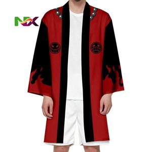 เสื้อคลุมยาวสไตล์ลูฟี่ วานโอะ คันทรี คอสเพลย์การ์ตูนญี่ปุ่น เสื้อคลุมกิโมโน ชุดคอสเพลย์อนิเมะ เสื้อยืดผู้ชาย - Product Image 6