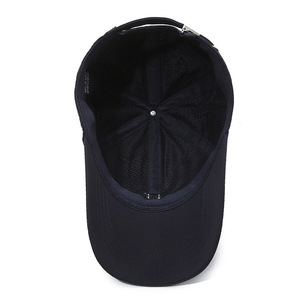 <b>Baseball</b> <b>Cap</b> Men's Sun Hat <b>Navy</b> Blue Breathable Quick Drying Mesh Outdoor Sporty Casual Summer Hat - Product Image 3