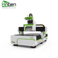 Machine de fraisage CNC industrielle ANBEN, commande DSP Syntec, moteur pas à pas/servo, 3 axes, métal, pierre, verre, précision 0,02 mm, AC380V 50HZ