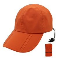 Gorra de béisbol unisex dobby color sólido bordado a mano deporte protector solar