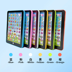 Tablette éducative KSF Mini Cartoon pour enfants, machine de lecture interactive, apprentissage de l'anglais, jouet musical alimenté par piles alcalines AA pour les 2-4 ans - Product Image 3