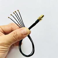 Cable Coaxial YSTOOM Hembra a UFL IPX de 20cm, Baja Pérdida, Extensión de 0-6GHz para Router WiFi, Antena, Cámara de Seguridad, GPS