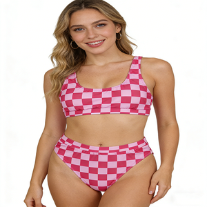Trajes de Baño de 2 Piezas para Mujer, Estilo Playero, Camuflaje, Alta Calidad, Precio de Fábrica, Disponibles al por Mayor - Product Image 2