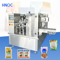 Machine automatique de remplissage et d'emballage de sachets Doypack pour purée de nourriture pour bébé HNOC