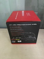 Volant de Jeu 2025 pour XBOX, Indicateur LED, 7 Niveaux, Noir Filaire, Diamètre 11 Pouces (27,94 Cm), Lot de 10 Pièces