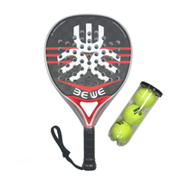 Raquette de paddle-tennis Bewe Manufacturer Top Sale, personnalisée, carbone 18K, OEM.