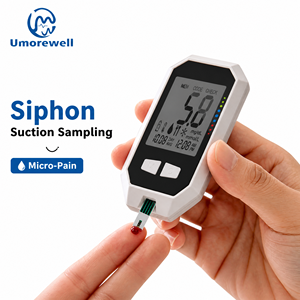 <span class=keywords><strong>Appareil</strong></span> de mesure de la glycémie de précision, glucomètre médical, moniteur de glycémie avec bandelettes de test et aiguilles <span class=keywords><strong>pour</strong></span> patients diabétiques - Product Image 1