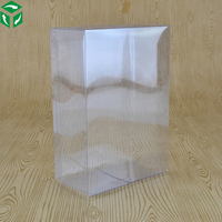 Boîte transparente imprimée en PVC, emballage d'affichage, boîtes pliantes en acétate, vinyle Transparent PVC PET RPET, boîte d'emballage