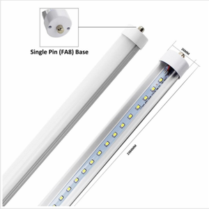 T8 على شكل حرف V أنبوبة ليد مصابيخ التبريد 4ft 5ft 6ft <span class=keywords><strong>8</strong></span> قدم واحد دبوس fa8 مصباح ليد أنابيب 270 زاوية مزدوجة الجانبين AC 85-265V مصباح ليد جي - Product Image 6