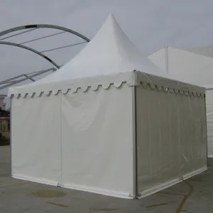 Custom Maken 3X3M 4X4M 5X5M Hoge Pagode Tent Waterdichte Aluminium Outdoor Glazen Poort Tent Voor Evenement