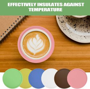 Custom Silicone Rubber <b>Bar</b> Cup Coasters Durable Heat Resistant Drink Cup <b>Mat</b> for Home Kitchen Drinks Coffee Heat Insulation <b>Mat</b> - Product Image 2