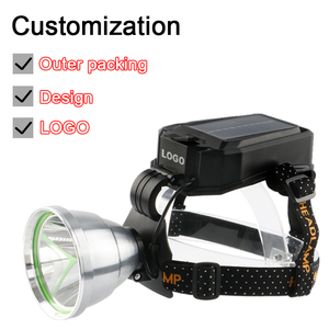 Torch năng lượng mặt trời ngoài trời đèn pha chiếu sáng Type-C có thể sạc lại CHỨC NĂNG XẢ ngoài trời tầm xa searchlight đầu đèn - Product Image 3