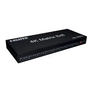 4K HDMI 8X8 מטריקס תמיכת 4 k/60Hz ו RS232