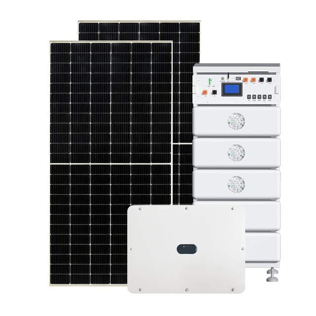 51.2V 314Ah-HV Residential Hybrid Solar Energy System 5kw to 12kw MPPT Controller Complete Photovoltaic Solar System for House