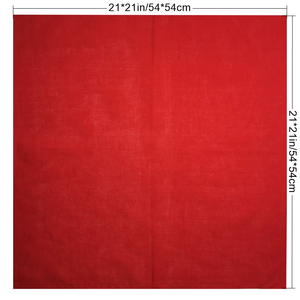 ผ้าพันคอผ้าฝ้ายอเนกประสงค์ขายส่งจำนวนมาก รับสกรีนโลโก้ ผ้าเช็ดหน้าขนาดใหญ่ ระบายอากาศได้ดี สีพื้น ผ้าคลุมศีรษะสำหรับผู้ชาย - Product Image 4