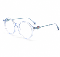 Lunettes anti-lumière bleue pour enfants, lunettes antidérapantes pour l'étude et les jeux