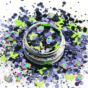 工芸品用の分厚いグリッターパウダー1個を購入ネイルアート樹脂装飾卸売プロモーション - Product Image 4