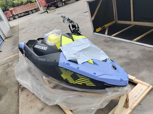 2024 ans Spark Trixx <span class=keywords><strong>2</strong></span> <span class=keywords><strong>ou</strong></span> plus 90 chevaux <span class=keywords><strong>bateau</strong></span> à <span class=keywords><strong>moteur</strong></span> d'eau bleu vapeur et jaune néon - Product Image 5