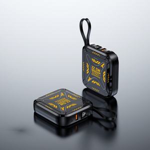 Mini Banco de Energía de Alta Capacidad de 10000 mAh y 22.5 W con Salida Tipo C, Pantalla Digital y Cables para Teléfonos - Product Image 6