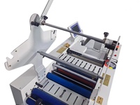 VS-450S 330mm SRA3 A3 Commercial Entièrement Automatique Hydraulique Auto-alimentation Auto-trim Auto-stack Document Roll Laminator