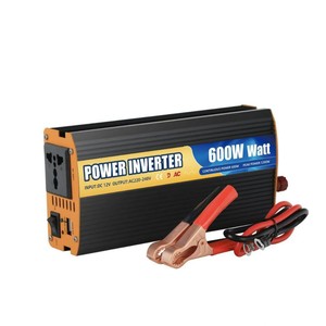 เครื่องแปลงไฟรถยนต์ 600W แบบ Modified Wave ช่องสัญญาณเดี่ยว DC/AC แรงดันขาเข้า 48V พร้อมหน้าจอ LCD รุ่น HJ12V-220V-600W-X2 รองรับไฟฟ้าเฟสเดียว - Product Image 3