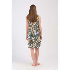 Falda informal de mujer con corte amplio y bolsillo ovalado tipo túnica - Product Image 1