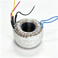 Transformateur toroïdal haute efficacité 500W 1000VA 110V 240V entrée 45 0 45V pour amplificateur audio Hi-Fi et systèmes sonores
