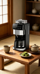 เครื่องชงกาแฟดริป Anbolife 1050W <span class=keywords><strong>พ</strong></span>ร้อมเครื่องบดในตัว ตั้งเวลาได้ 24 ชั่วโมง หน้าจอสัมผัส ฟังก์ชั่นอุ่นร้อน เหมาะสำหรับใช้ในบ้าน ห้องครัว และสำนักงาน - Product Image 5