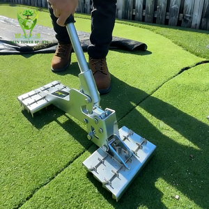 Attrezzi per l'Installazione e la Manutenzione di Erba Artificiale, Strumento di Fissaggio per Prato Sintetico, Tenditore per Prato - Product Image 1