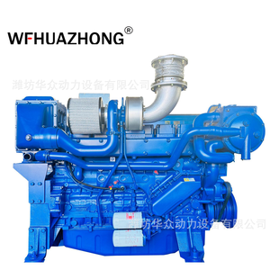 WP10 WP12 WP13系列船用柴油机内侧250hp 300hp 350hp 400hp 450hp电机柴油船用推进发动机供应 - Product Image 1