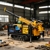 Foreuse hydraulique complète montée sur camion avec broche à couple élevé pour l'exploration minière profonde