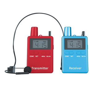 Handheld RC2401 Wireless Tourist Guide Walkie Talkie 2403-2483MHz 4G Digital Waterproof Custom for Training Conferences hajj - Product Image 1