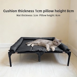 Cama elevada para perros grandes con valla de tres lados, cama tipo hamaca para mascotas, venta al por mayor - Product Image 2