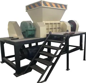 China Supplier Recycling Plant Rubber Tire Shredder Machine