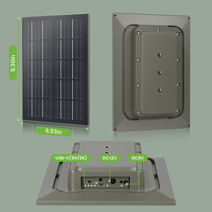 <span class=keywords><strong>Batterie</strong></span> de caméra de <span class=keywords><strong>chasse</strong></span> rechargeable au lithium 20000mAh avec panneau solaire Trail Tactacam Moultrie SPYPOINT 6V/12V 8W en stock - Product Image 6