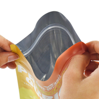 Sachets personnalisés en plastique de qualité alimentaire pour l'emballage alimentaire avec impression de logo sur mesure, emballage pour bonbons et gommes