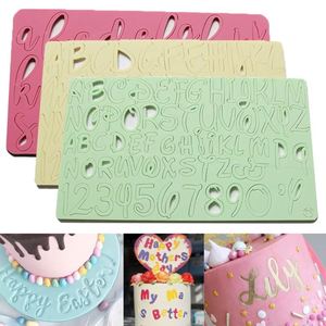 Nuevo Cortador de Galletas con Sello para Niños y Niñas, Molde Desechable para Letras en Relieve, Moldes para Decoración de Pasteles de Fondant, Alfabeto Mayúsculas y Números - Product Image 2