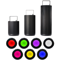Décoration d'éclairage d'église 90W 120W 250W RGBW LED COB Par lampes suspendues blanc noir finition concert mariage scène Studio lumière