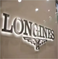 Enseigne 3D personnalisée à DEL en PVC pour magasin de détail Enseignes lumineuses avec lettres à canal avec application intérieure pour la décoration de bâtiments de magasins