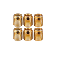Antioxidant Self Tapping Thread Insert Zinc Plated Thread Insert Furniture Threaded Insert Nuts Zinc Alloy M3 Motorcycle Parts