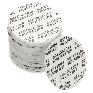 Tampa de Garrafa de Espuma PS de 28mm/1.1" 1000 Peças, Resistente a Violação, Anti-Vazamento, Autoadesiva, Vedação Sensível à Pressão, Grau Alimentício - Product Image 1