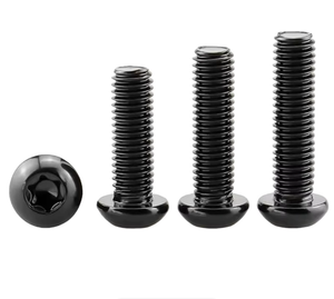 Tornillo de cabeza Torx LeGood, rosca M5.0, longitud de 10 mm, acero inoxidable 304 NEGRO - Product Image 3