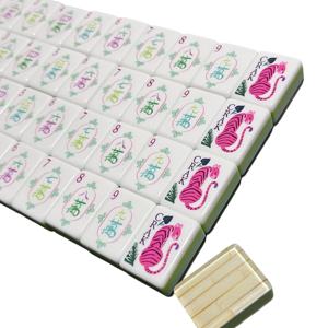 Ensemble de Mahjong Américain Moderne Personnalisé <span class=keywords><strong>à</strong></span> Quatre Couches, Vente en Gros, Comprend 160 Tuiles en Acrylique, Jeu de Casino, <span class=keywords><strong>Poker</strong></span> - Product Image 3