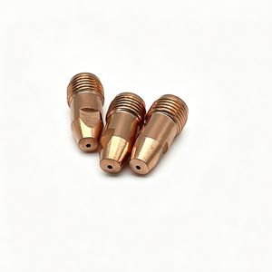 Embouts de contact CuCrZr M10*28*1.2mm personnalisés de haute qualité pour brûleur de soudage <span class=keywords><strong>Kemppi</strong></span> Gx <span class=keywords><strong>CO2</strong></span> / Embout de soudage pour torche de marque - Product Image 2