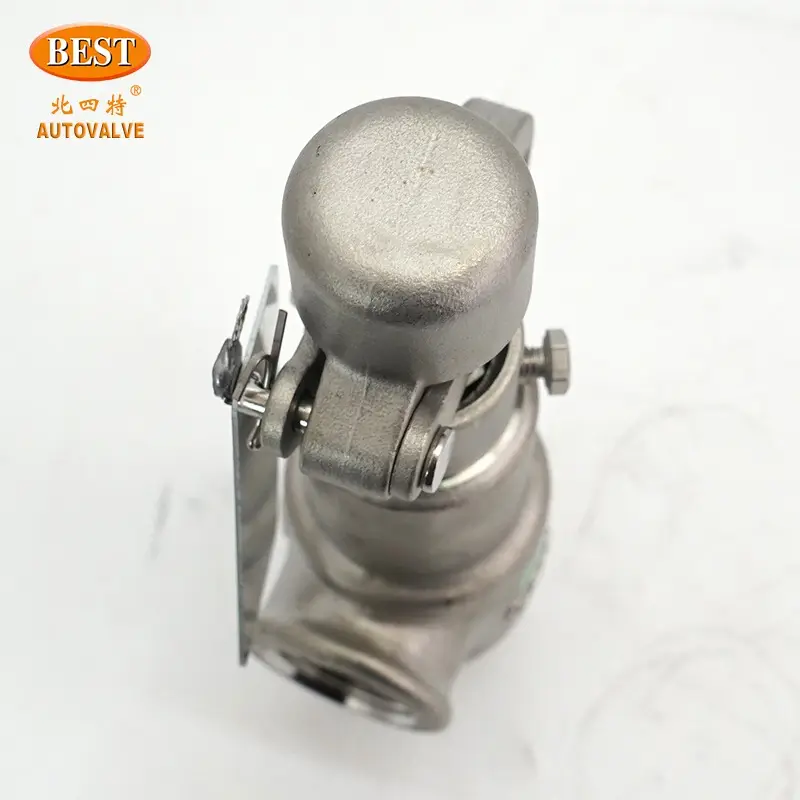Water Air steam boiler Safety Valve AB812-B Stainless Steel SS304 SS316 Spring Full Lift thread Pressure Relief Valve